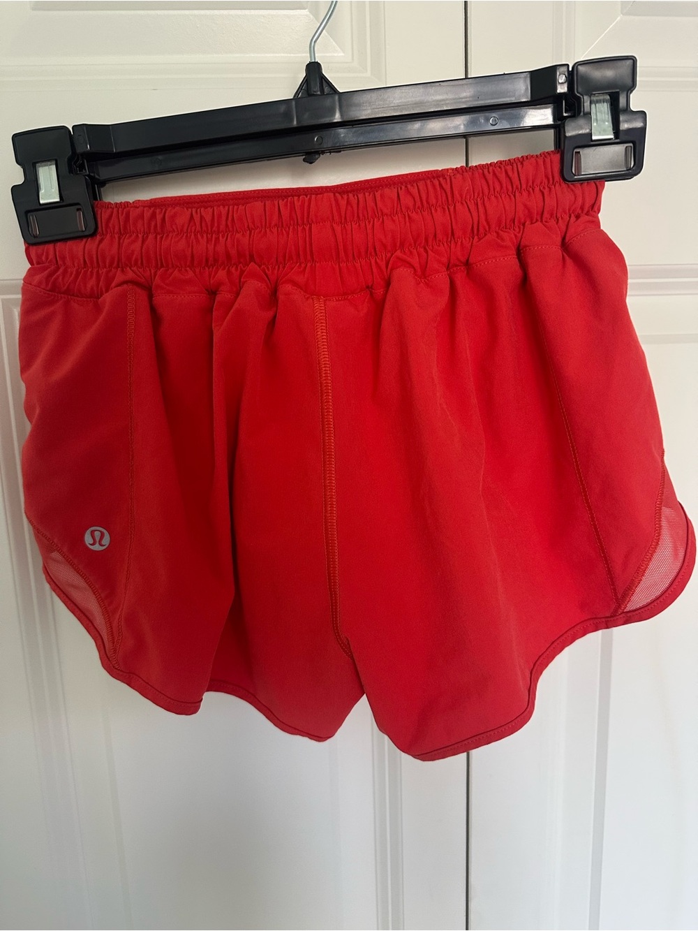 lululemon athletica Bright Red Athletic Running Shorts